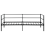 Beliani Bed Metal BATTUT 90 x 200 cm (EU Single) Black 6