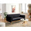 Beliani Sofa Bed ASAA Fabric Black 2