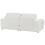 Beliani Sofa 3 Seater ALLA Boucle Off-White 4