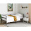 Beliani Bed Metal BATTUT 90 x 200 cm (EU Single) Black 2
