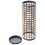 Beliani Umbrella Stand MALABO Metal Copper 2