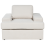 Beliani Armchair ALLA Fabric Light Beige 4