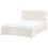 Beliani Ottoman Bed ROCHEFORT Boucle Off-White 140 x 200 cm (EU Double) 6