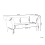 Beliani Chaise Longue NANTILLY Fabric Light Grey 3