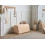 Beliani Pouffe SINCLAIR Boucle Beige 2