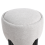 Beliani Pouffe ARCHIE Faux Linen Grey 5