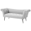 Beliani Chaise Longue NANTILLY Fabric Light Grey 4