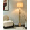 Beliani Floor Lamp KRIOS Metal Light Brown 4