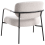 Beliani Armchair AUSVIKA Fabric Light Beige 3