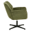 Beliani Swivel Armchair AUMA Fabric Green 6