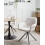 Beliani Set of 2 Dining Chairs CINEY Fabric Light Beige 2