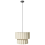 Beliani Pendant Lamp BELESSA Linen Light Beige 4