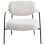 Beliani Armchair AUSVIKA Fabric Light Beige 2