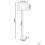 Beliani Floor Lamp LOURENS Metal Light Brown 3