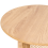 Beliani Side Table KARLO Light Brown 5