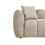 Beliani Sofa 2 Seater NESS Fabric Taupe 6