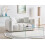 Beliani Sofa 2 Seater NESS Fabric Off-White 2