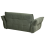 Beliani Sofa 2 Seater HALBA Boucle Green 6