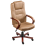 Beliani Massage Chair DIAMOND with Heating Leather Light Brown 5