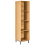 Beliani 9 Shelf Open Wardrobe LEANDRO Light Brown 6