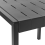 Beliani Garden Dining Table BARTICA 81 cm 84 cm Black 5