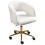 Beliani Desk Chair KATONAH Boucle Off-White 4