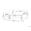 Beliani Sofa 3 Seater SAVALEN Fabric Light Grey 3