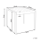 Beliani Garden Dining Table BARTICA 81 cm 84 cm Beige 3