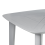 Beliani Garden Dining Table SORICO 86 cm 86 cm Grey 5