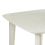 Beliani Garden Dining Table SORICO 86 cm 86 cm Light Beige 5