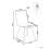 Beliani Set of 2 Dining Chairs CARVER Fabric Beige 3