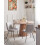Beliani Set of 2 Dining Chairs LORIDA Fabric Light Grey 2