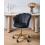 Beliani Desk Chair MONTICELLO Velvet Black 2