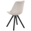 Beliani Set of 2 Dining Chairs HEDLEY Fabric Beige 6