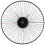 Beliani Wall Clock SAZAIS Metal Black 6