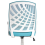 Beliani Office Chair BONNY Blue 5