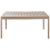 Beliani Garden Dining Table BARTICA 154 cm 84 cm Brown 4