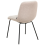 Beliani Set of 2 Dining Chairs LORIDA Fabric Beige 6