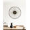 Beliani Wall Clock SAZAIS Metal Black 2