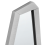 Beliani Wall Mirror CHANU 44 cm 104 cm Silver 5