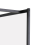 Beliani Shower Screen ACULEO 900 x 1950 mm Black 5