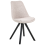 Beliani Set of 2 Dining Chairs HEDLEY Fabric Beige 4