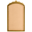 Beliani Wall Mirror GORGES 55 cm 96 cm Metal Gold 4