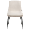 Beliani Set of 2 Dining Chairs LORIDA Fabric Beige 5