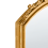 Beliani Wall Mirror GORGES 55 cm 96 cm Metal Gold 5