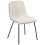 Beliani Set of 2 Dining Chairs LORIDA Fabric Beige 4