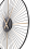 Beliani Wall Clock SAZAIS Metal Black 7