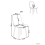 Beliani Set of 4 Dining Chairs TUSCOLA Fabric Light Grey 3