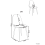 Beliani Set of 4 Dining Chairs CRANDALL Fabric Light Grey 3