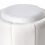 Beliani Pouffe IRVING Velvet White 5
